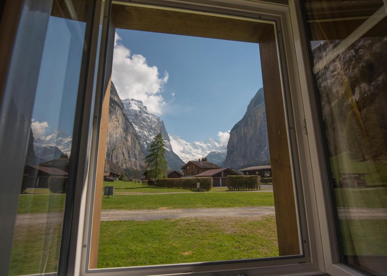 Schutzenbach Backpackers For Adults 18-35 Vandrarhem Lauterbrunnen Exteriör bild